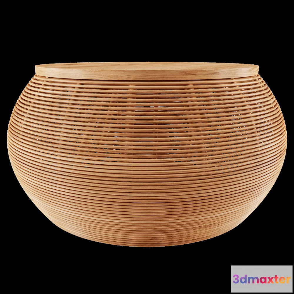 1642948 - Vincent Sheppard - Coffee table Vivi Medium 3D Max