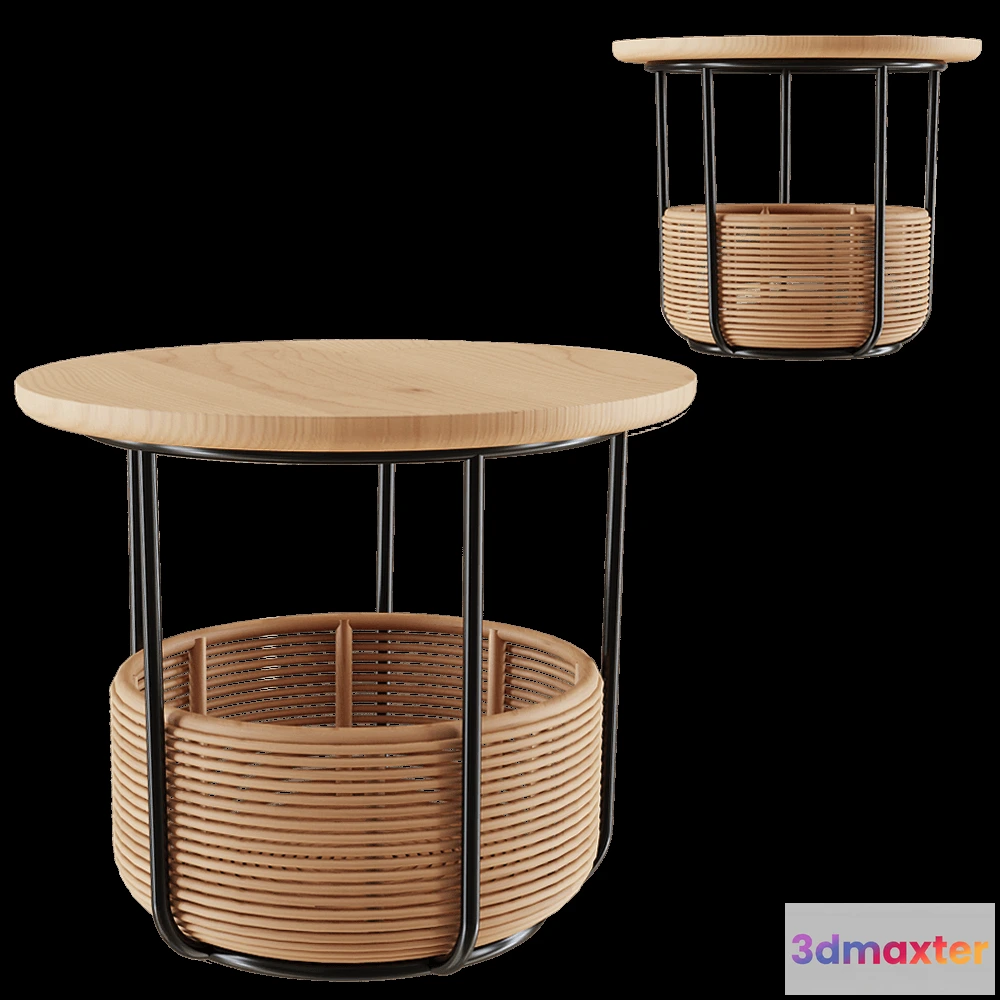 1642952 - Vincent Sheppard - Basket table Small 3D Max
