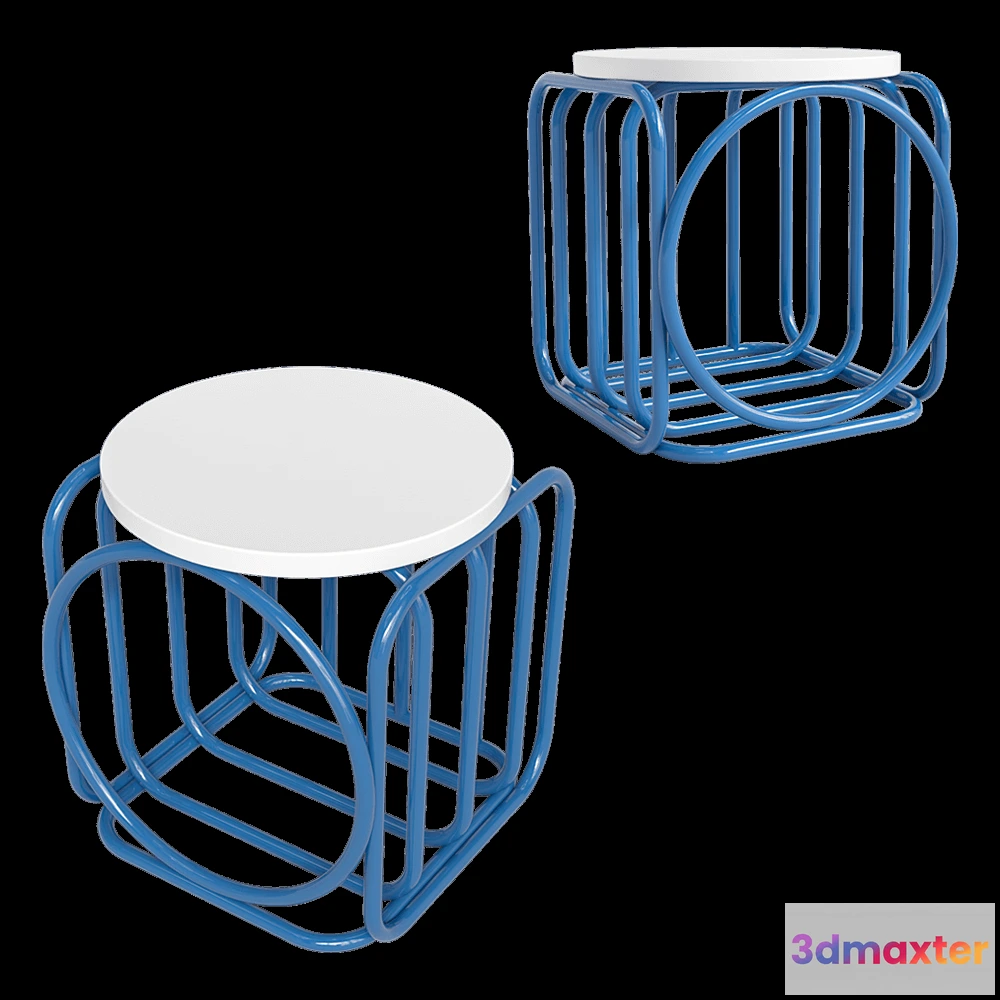 1642986 - Woodi Furniture - Coffee table Bauhaus 3D Max