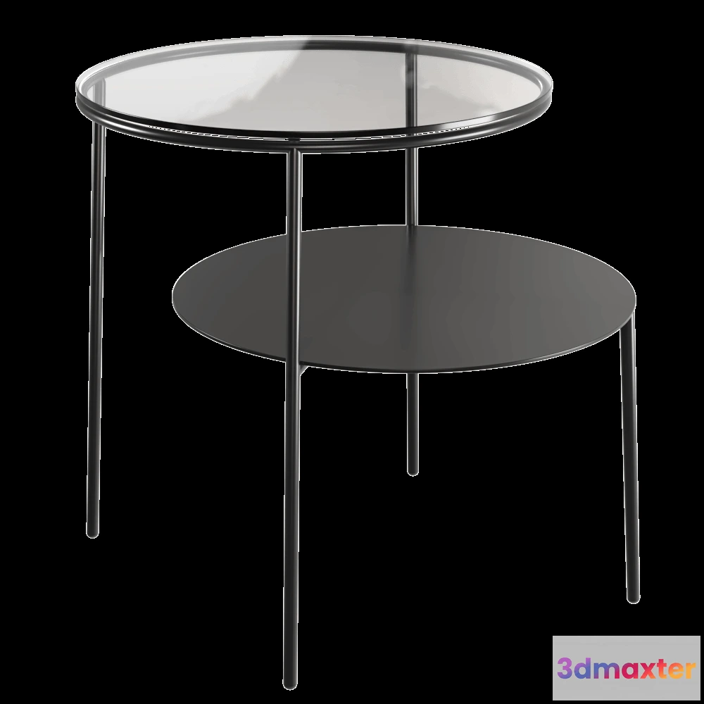 1642996 - Woud - Side table Duo 3D Max