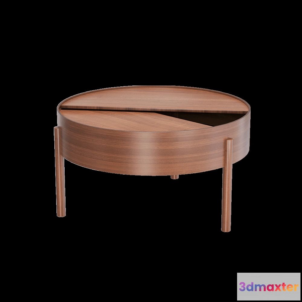 1643000 - Woud - Coffee table Arc 3D Max