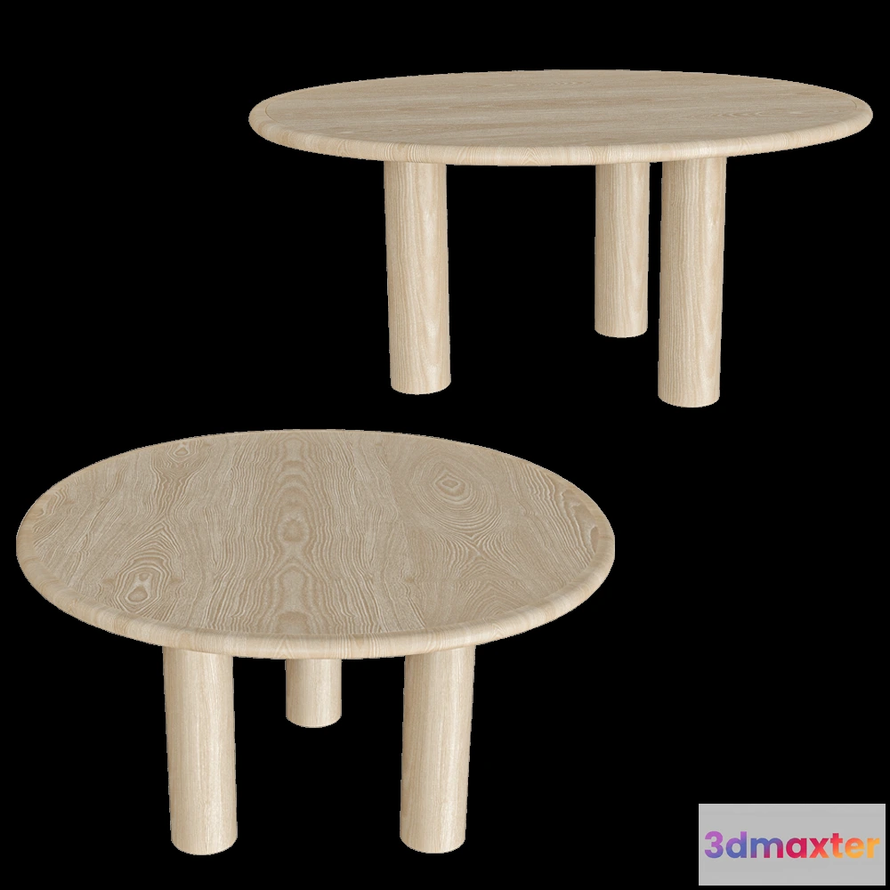 1643036 - YourFoRest - Dining table The Ring 3D Max