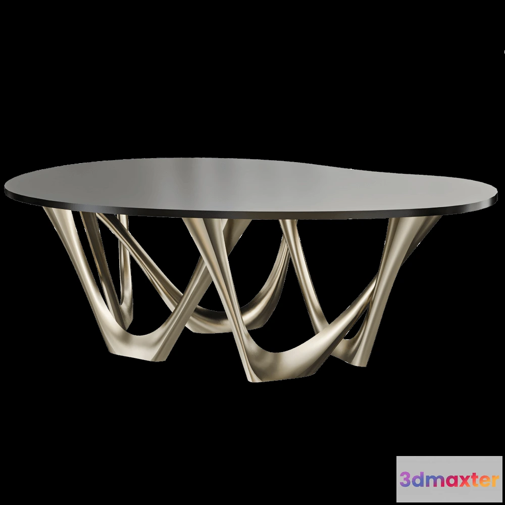 1643040 - Zieta - G-Table Steel Base with Steel Top 3D Max