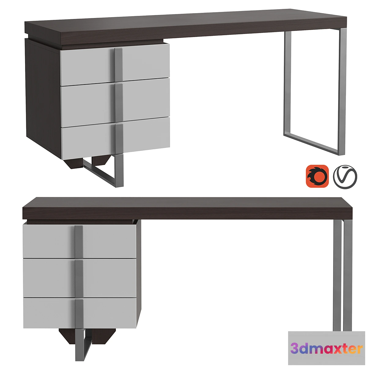 555801 - Angel Cerda writing desk CP1706-DK