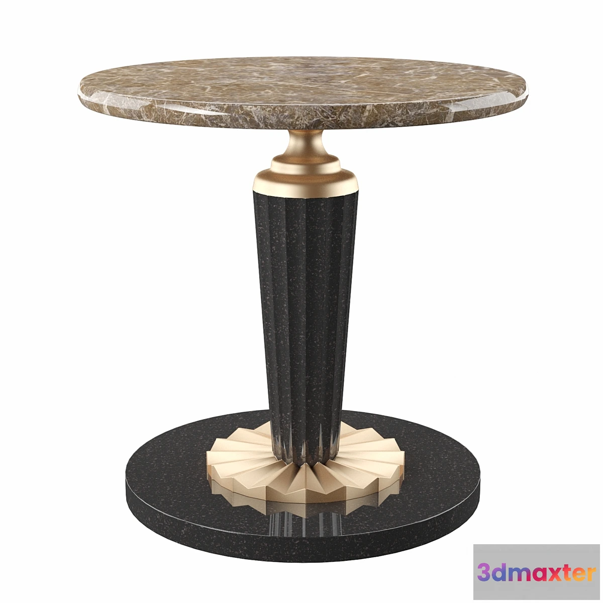 560915 - coffee table round marble