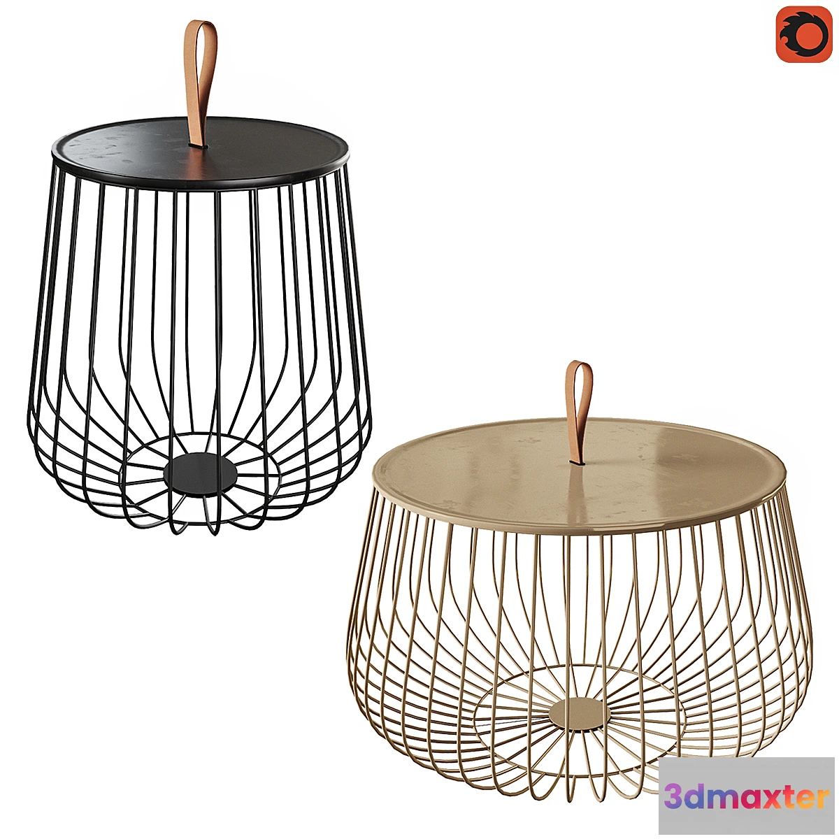 560991 - Coffee table metal