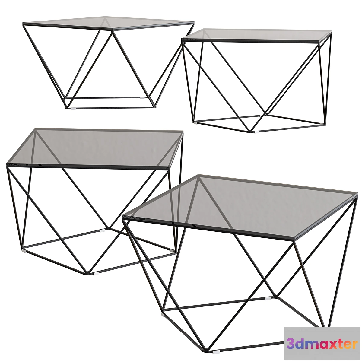 561037 - NV Gallery Heroine Glass Coffee Table