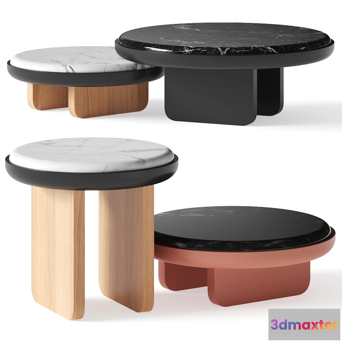 561289 - Falsasquadra Euridice & Nereide & Eco Coffee Tables