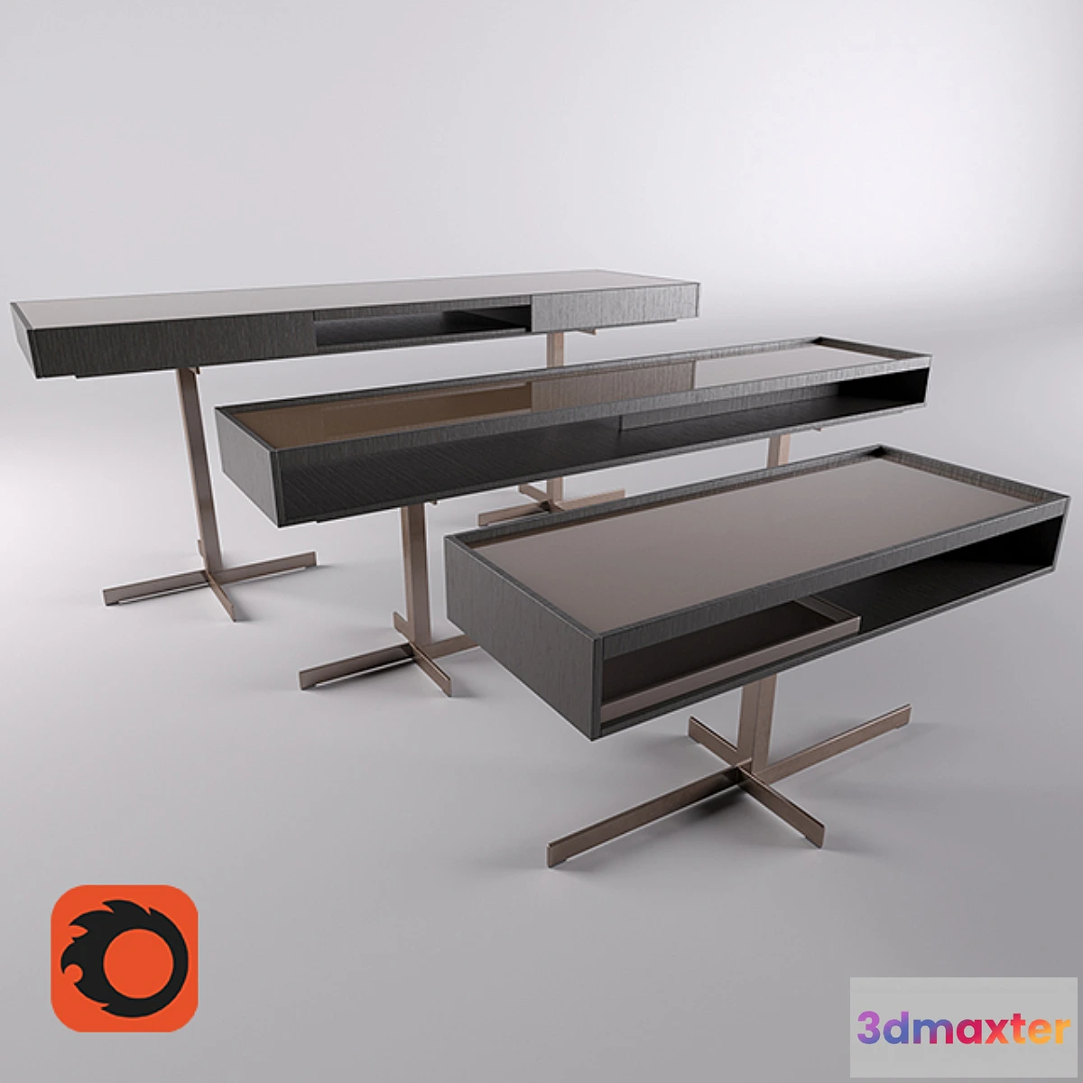 561441 - Minotti Close Table Set