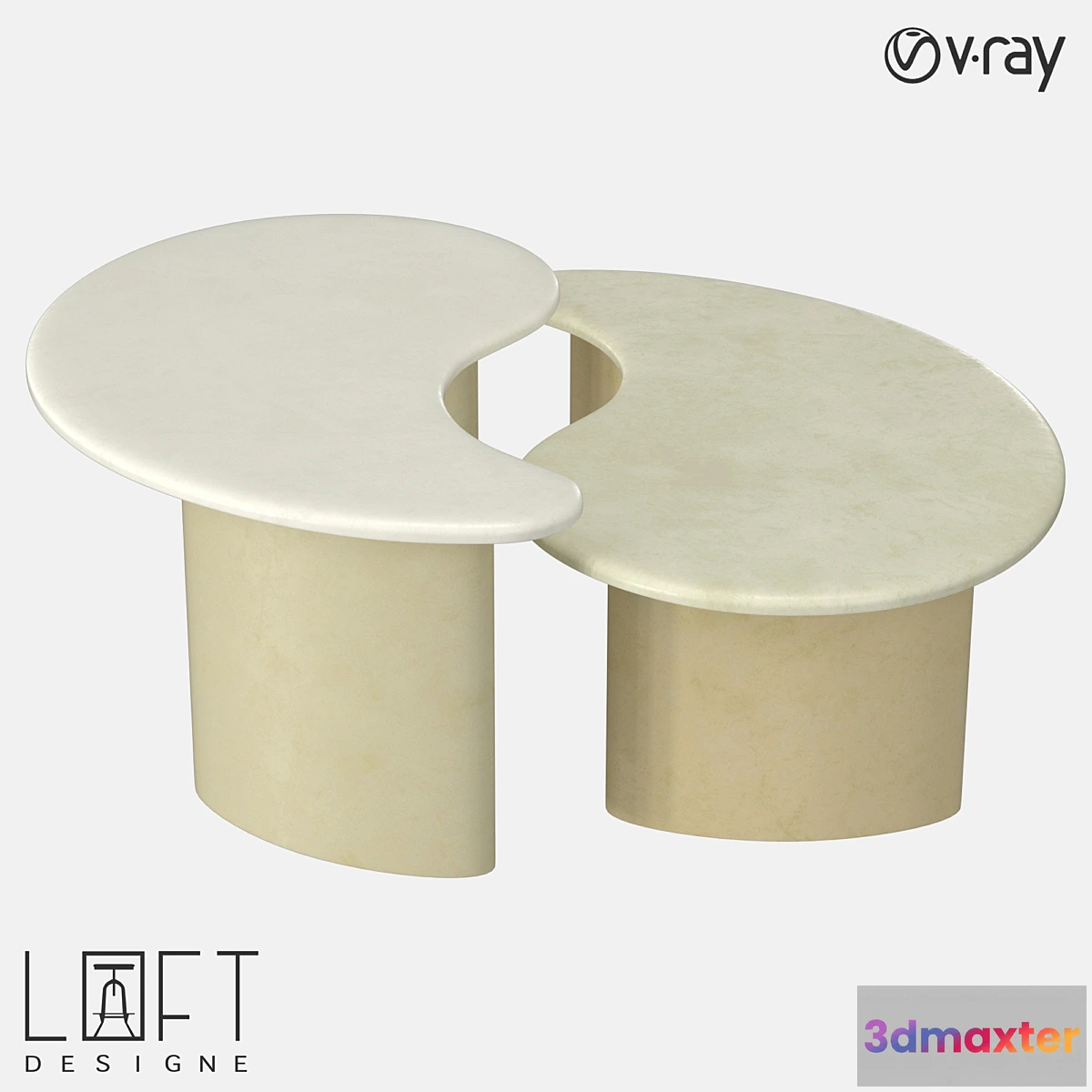 561471 - Coffee table set LoftDesigne 60173 model