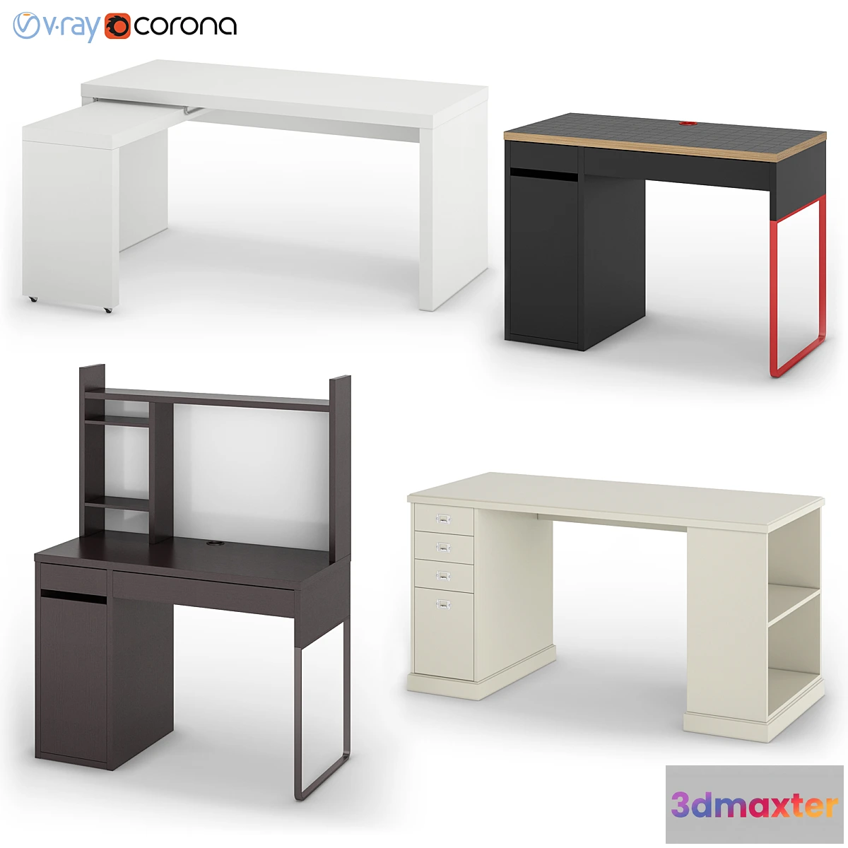 561601 - Set of desks IKEA set 2