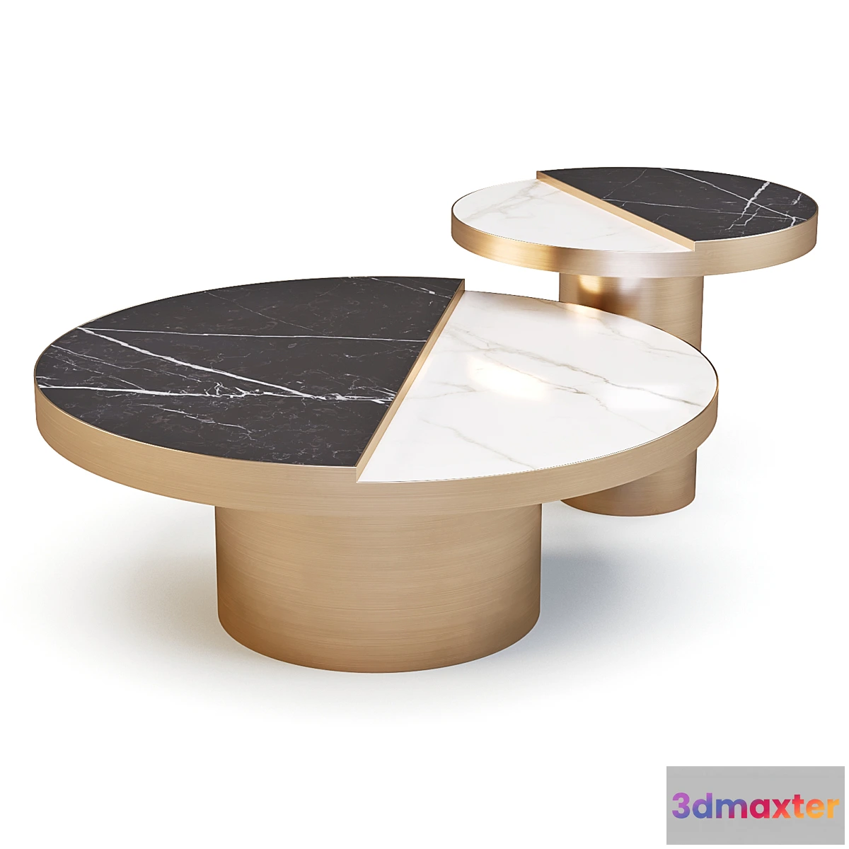 561603 - Eichholtz Excelsior - Coffee and Side Table