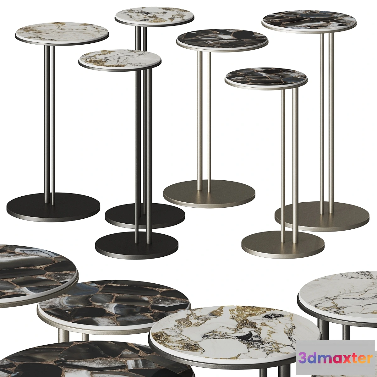 561663 - Cattelan Italia Sting Keramik Coffee & Side Tables