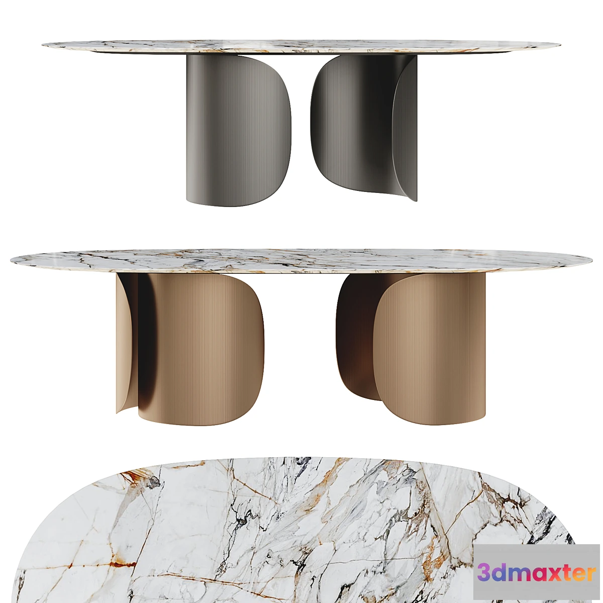 561725 - Opera-OSCAR-ovale-Dining Table set
