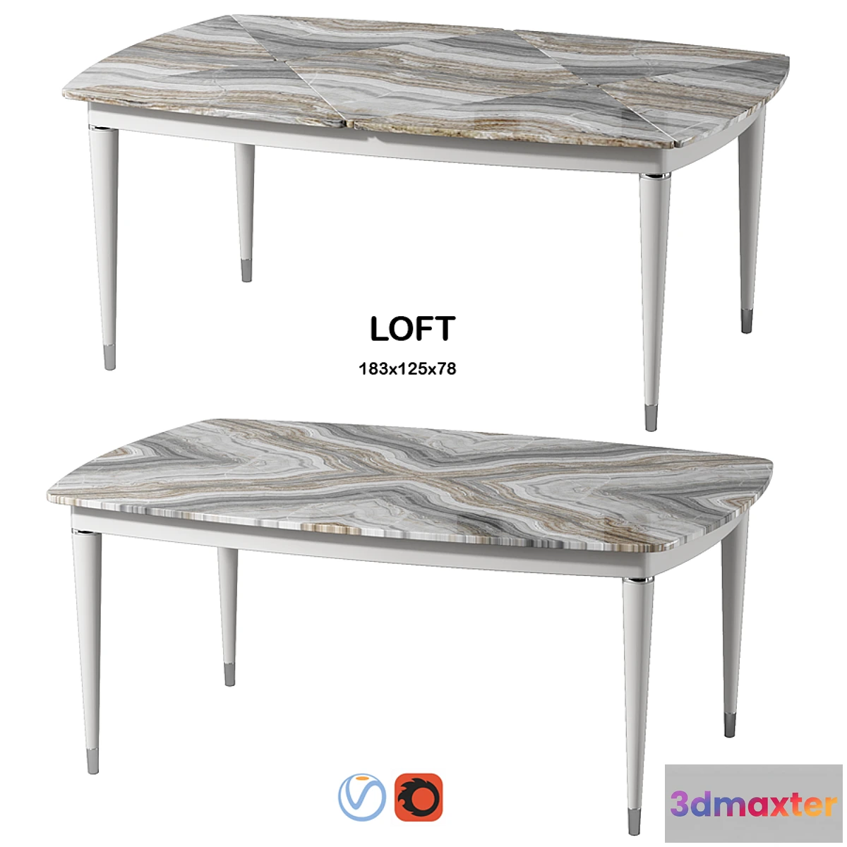 561883 - Estetica Loft table