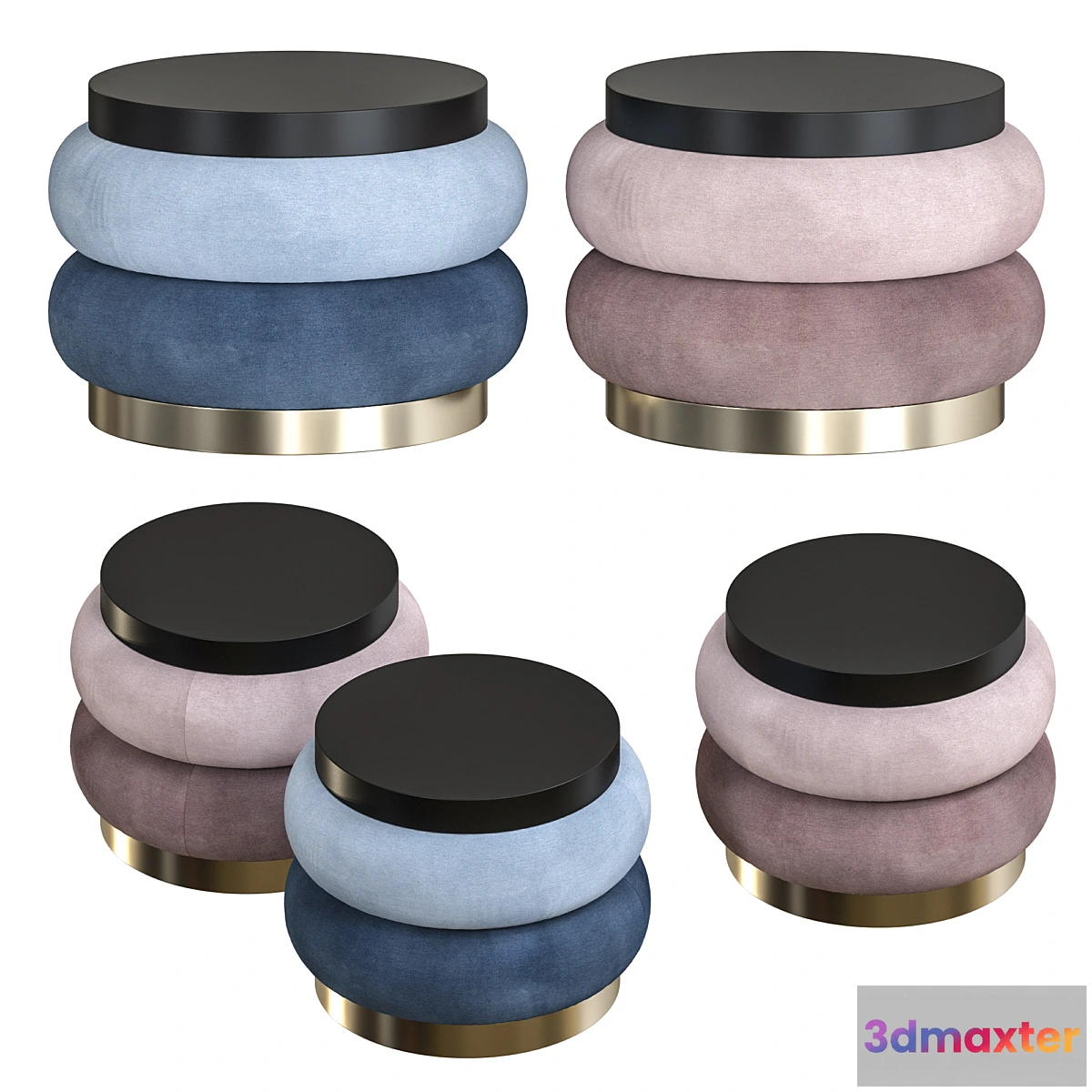 561919 - Vibieffe Chignon Coffee Tables & Poufs