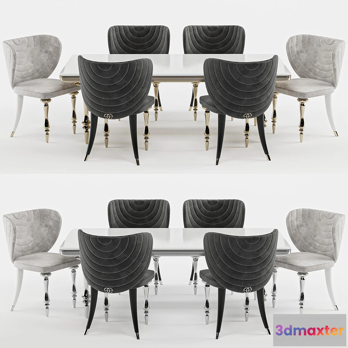 562115 - Elve luxury dining table and chairs