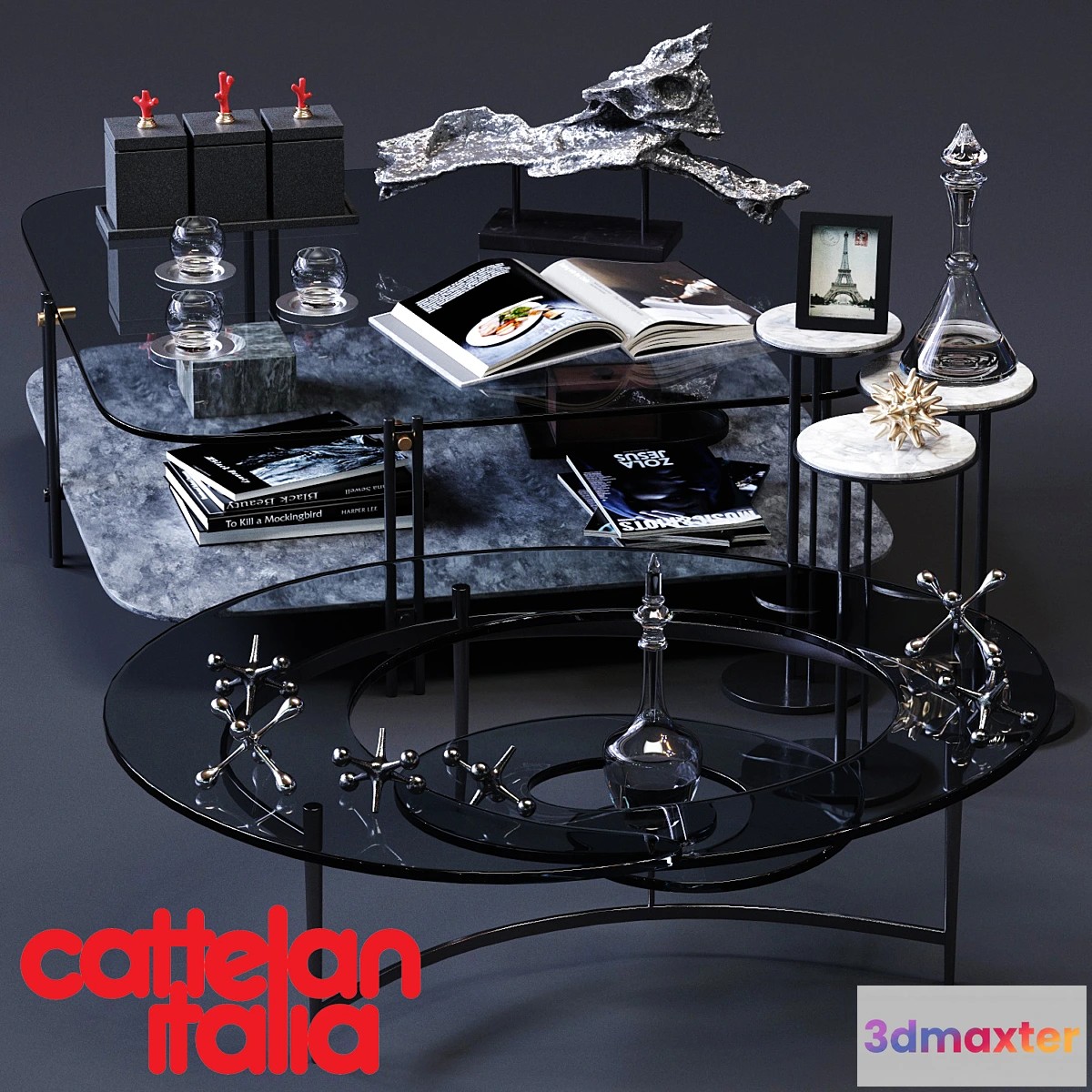585208 - Cattelan Italia Coffee Tables Set 01