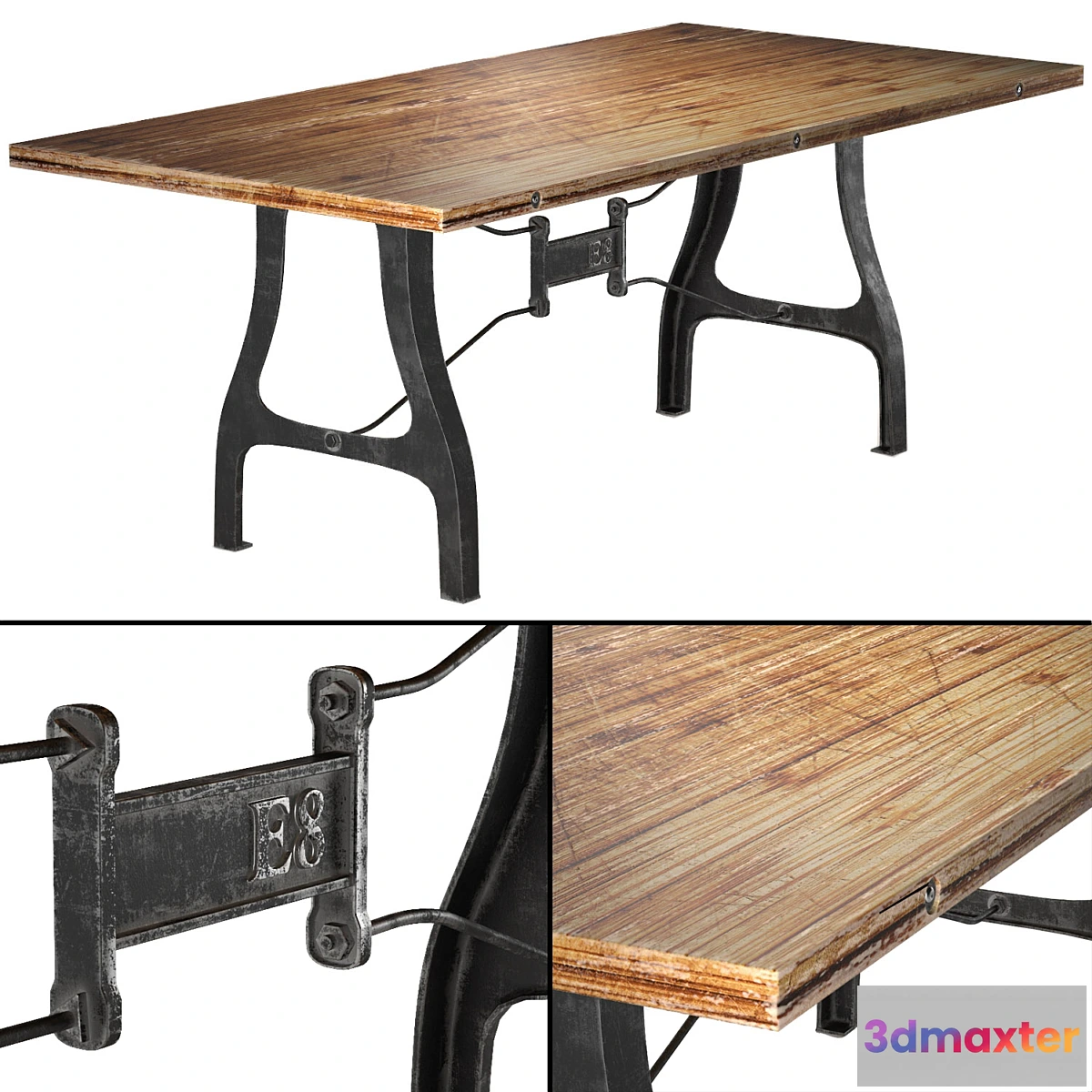 587740 - Nuevo V4 A-Leg small dining table
