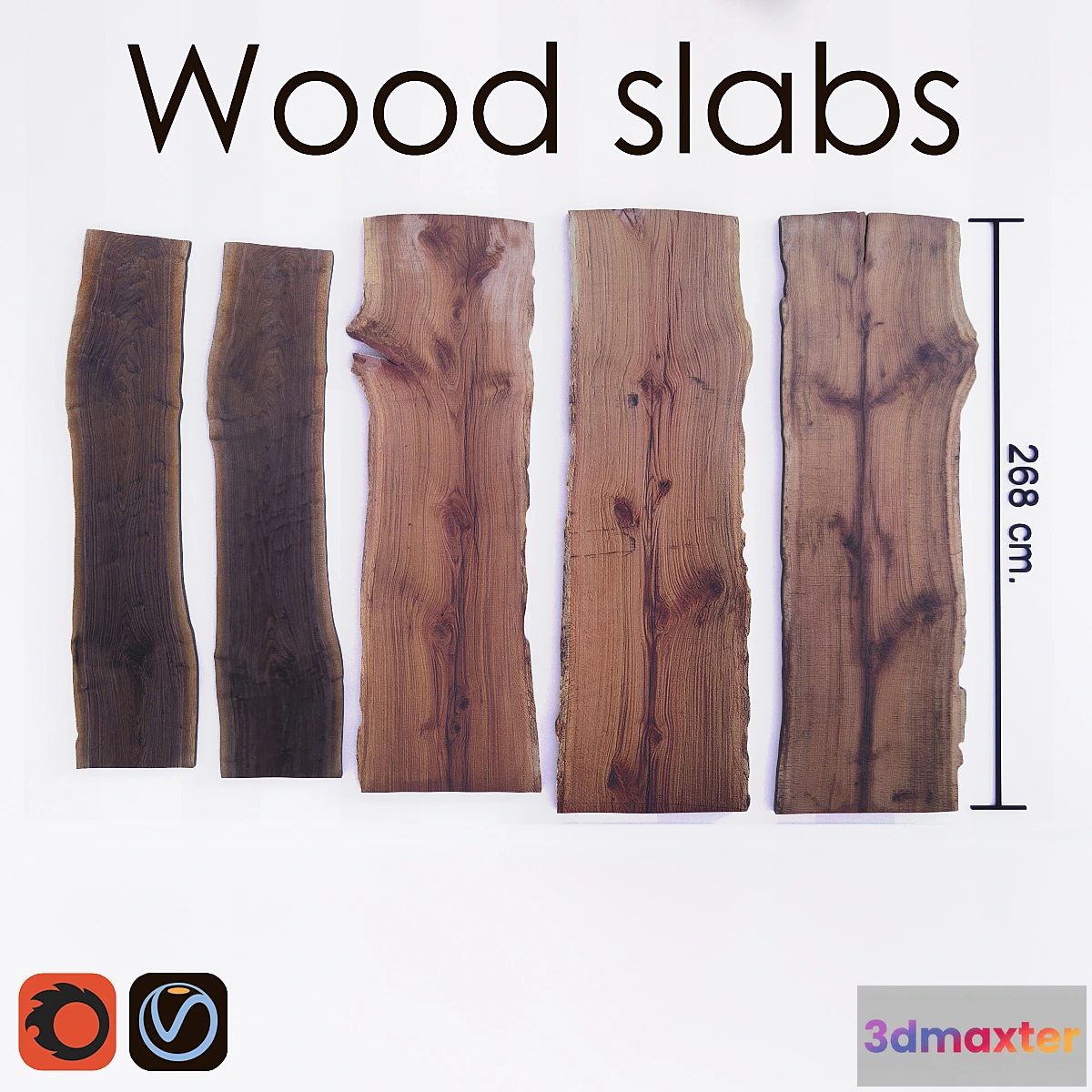 587884 - Wood slabs tables - No.2