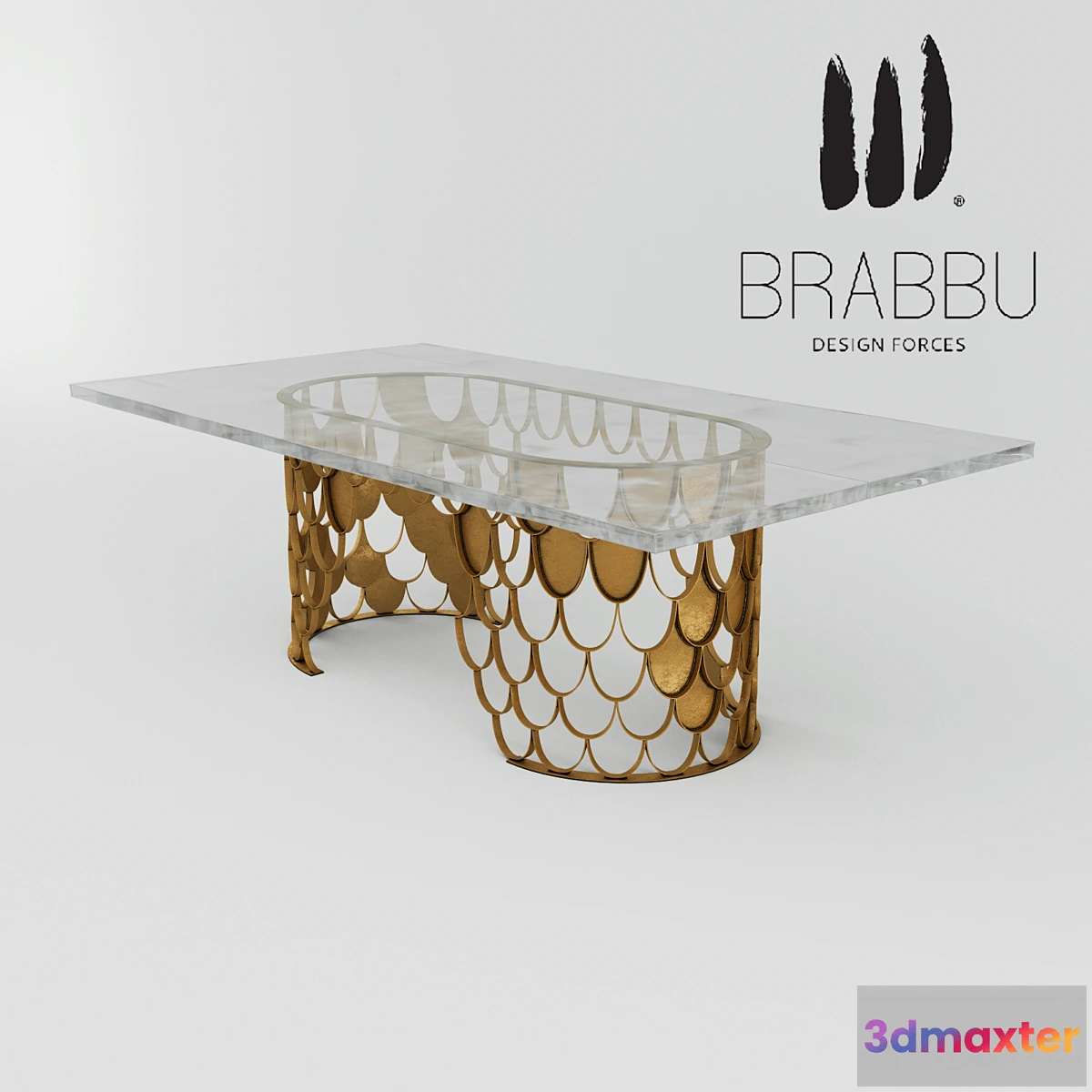 587892 - Brabbu KOI DINING TABLE II