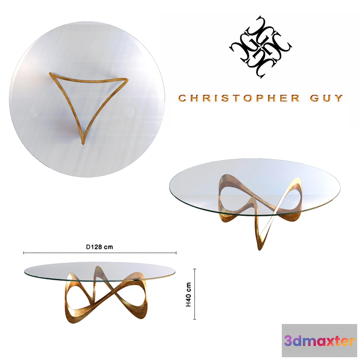 587918 - Christopher Guy Parisian Graffiti Table