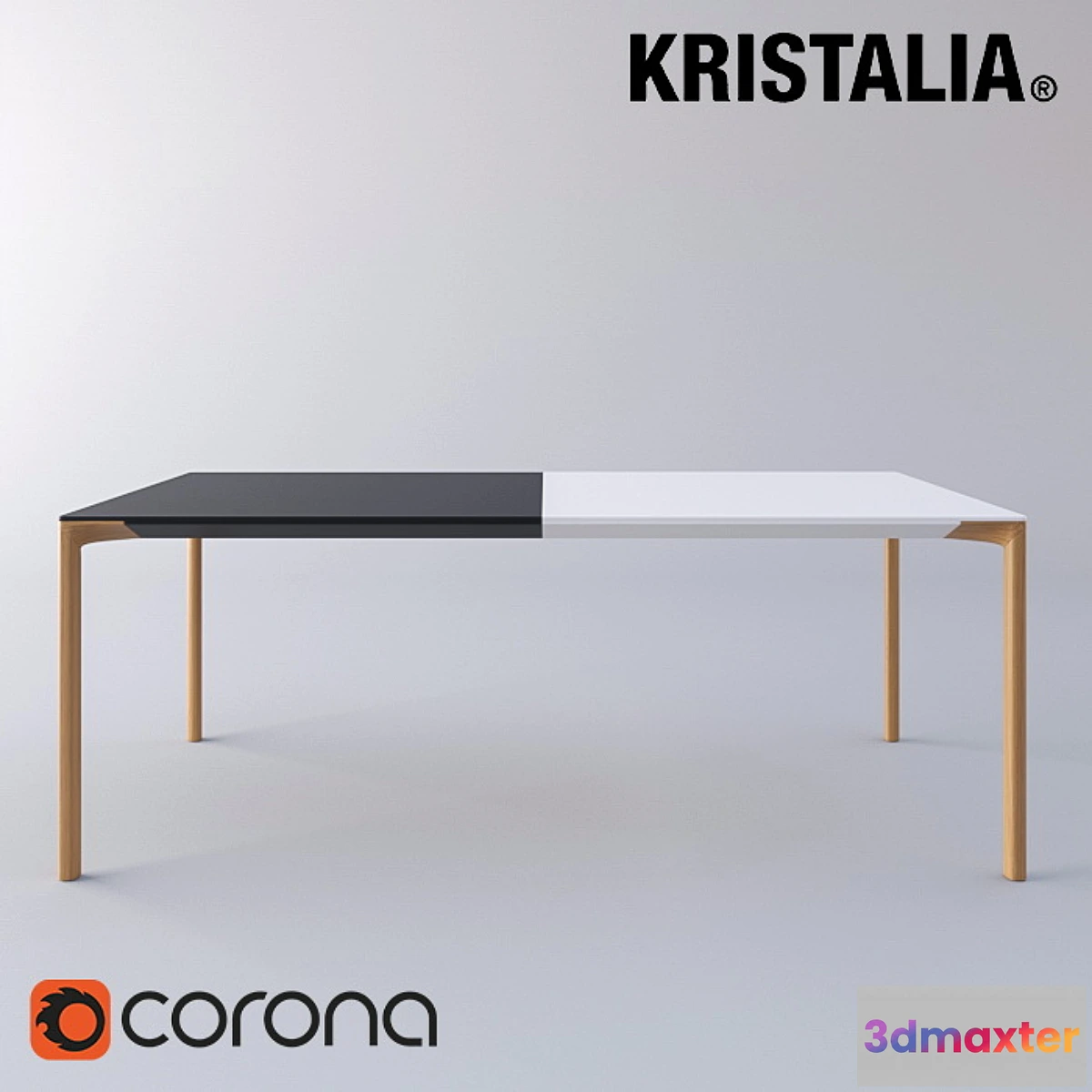587978 - Kristalia Boiacca Wood Table