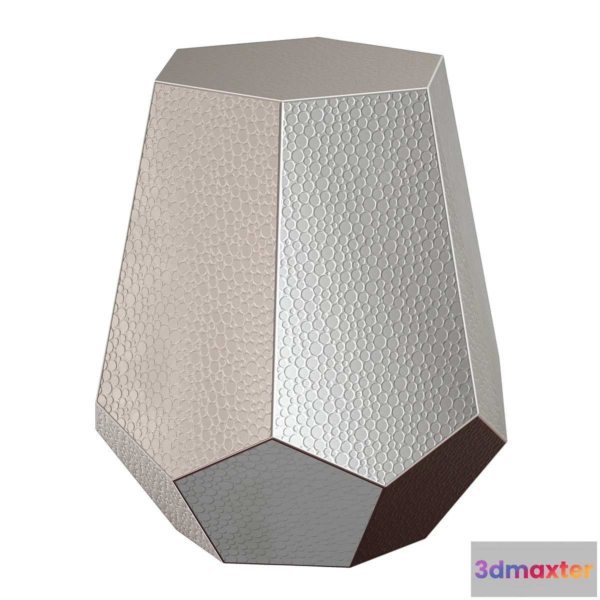 593404 - Silverd Metal Accent Stool by Mercury Row