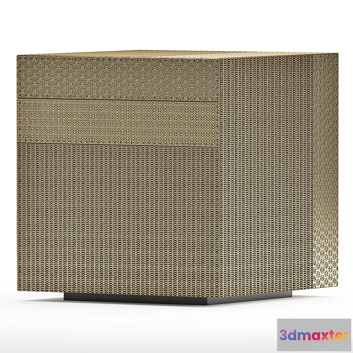 601069 - Majorel Side Table Antique Brass