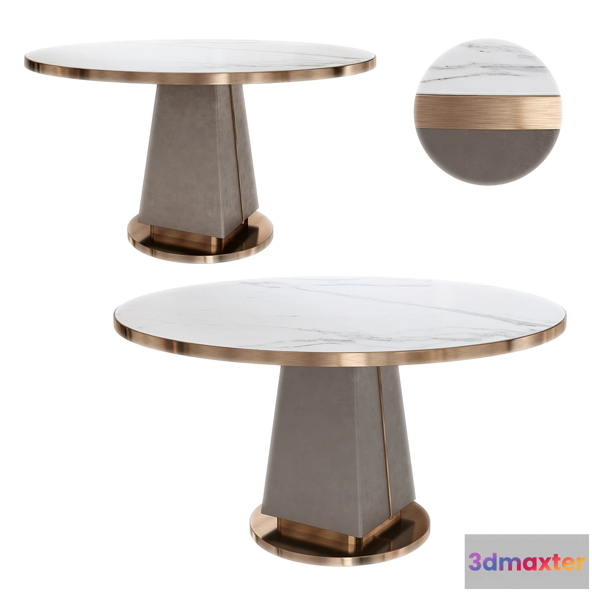 601273 - Modern round dining table01