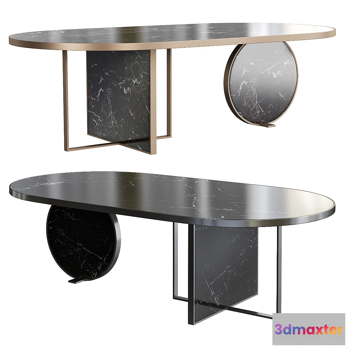 601391 - BiancoBianco ANTONIO DINNER TABLE