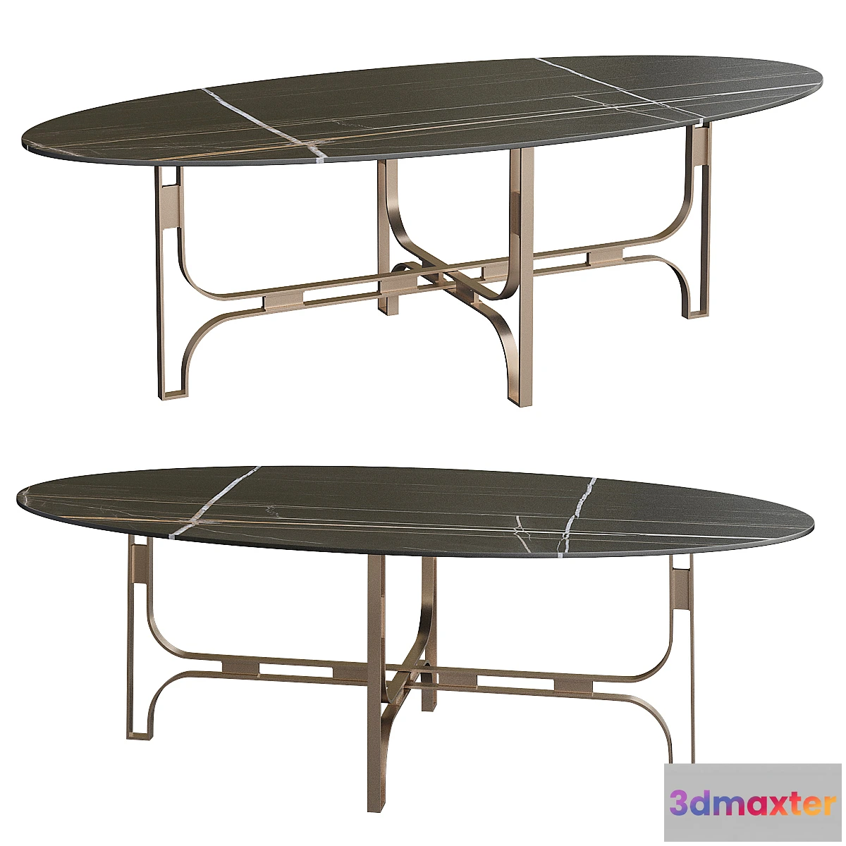601407 - Marioni GREGORY OVAL TABLE