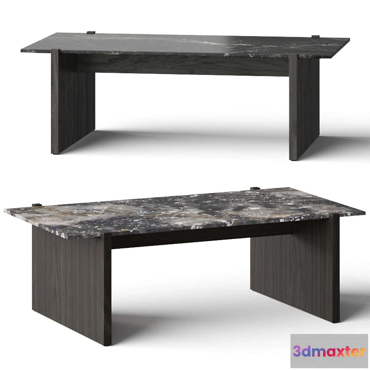 601531 - CB2 Russell Black Coffee Table