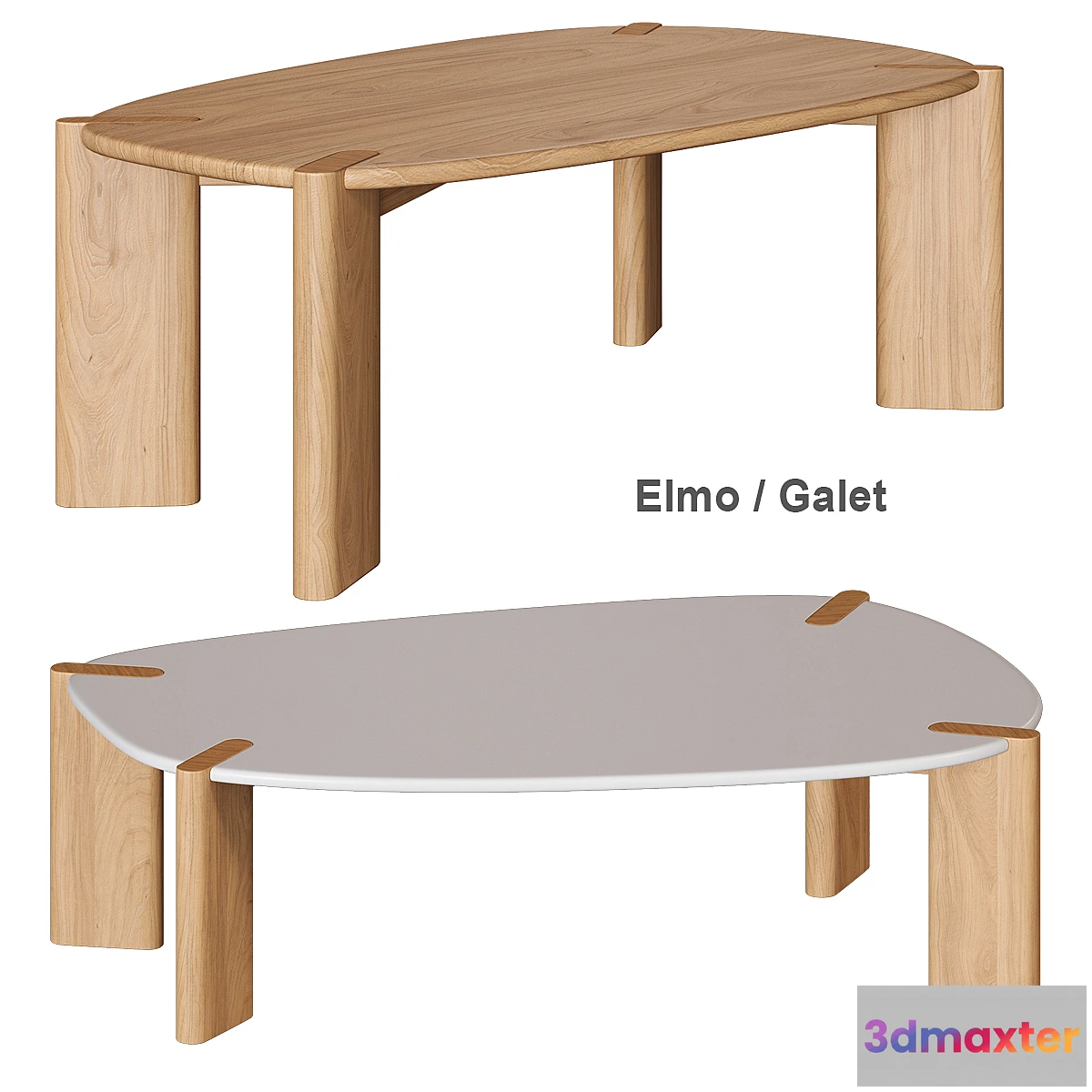 601539 - Elmo _ Galet Coffee table La Redoute