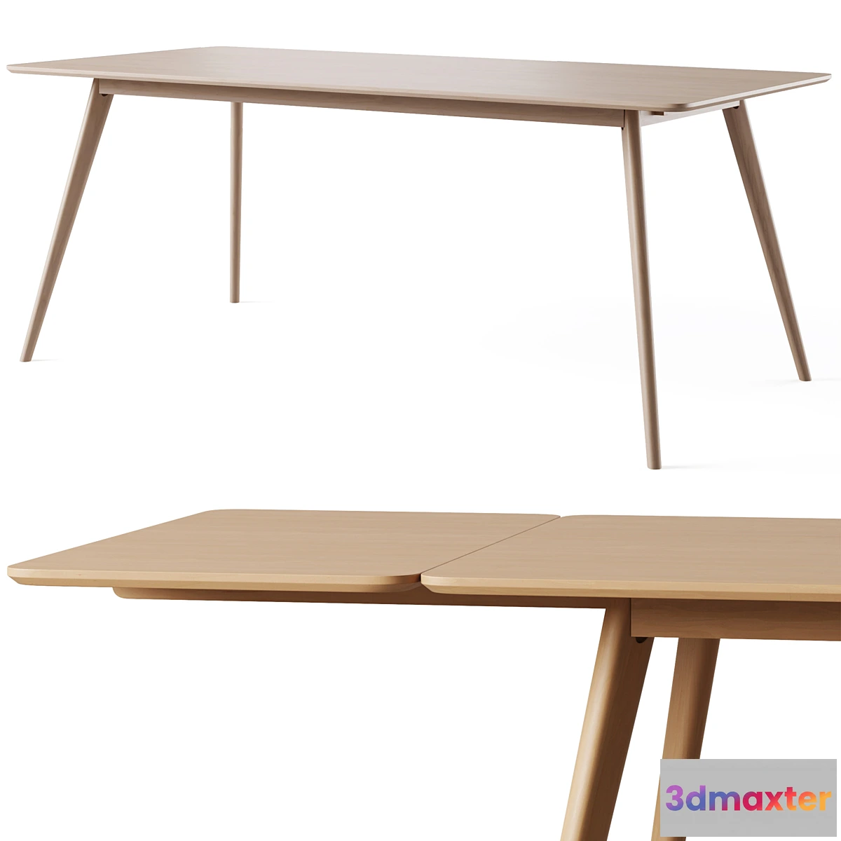 601643 - YUMI DINING TABLE SQUARE by Rowico Home