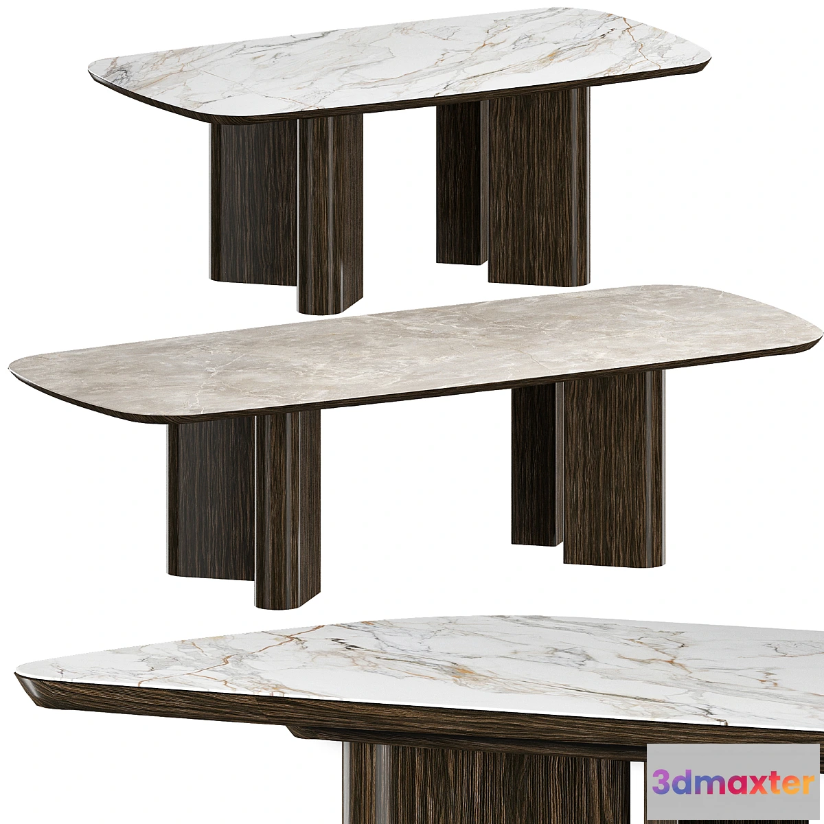 601653 - Table Geometric Wood