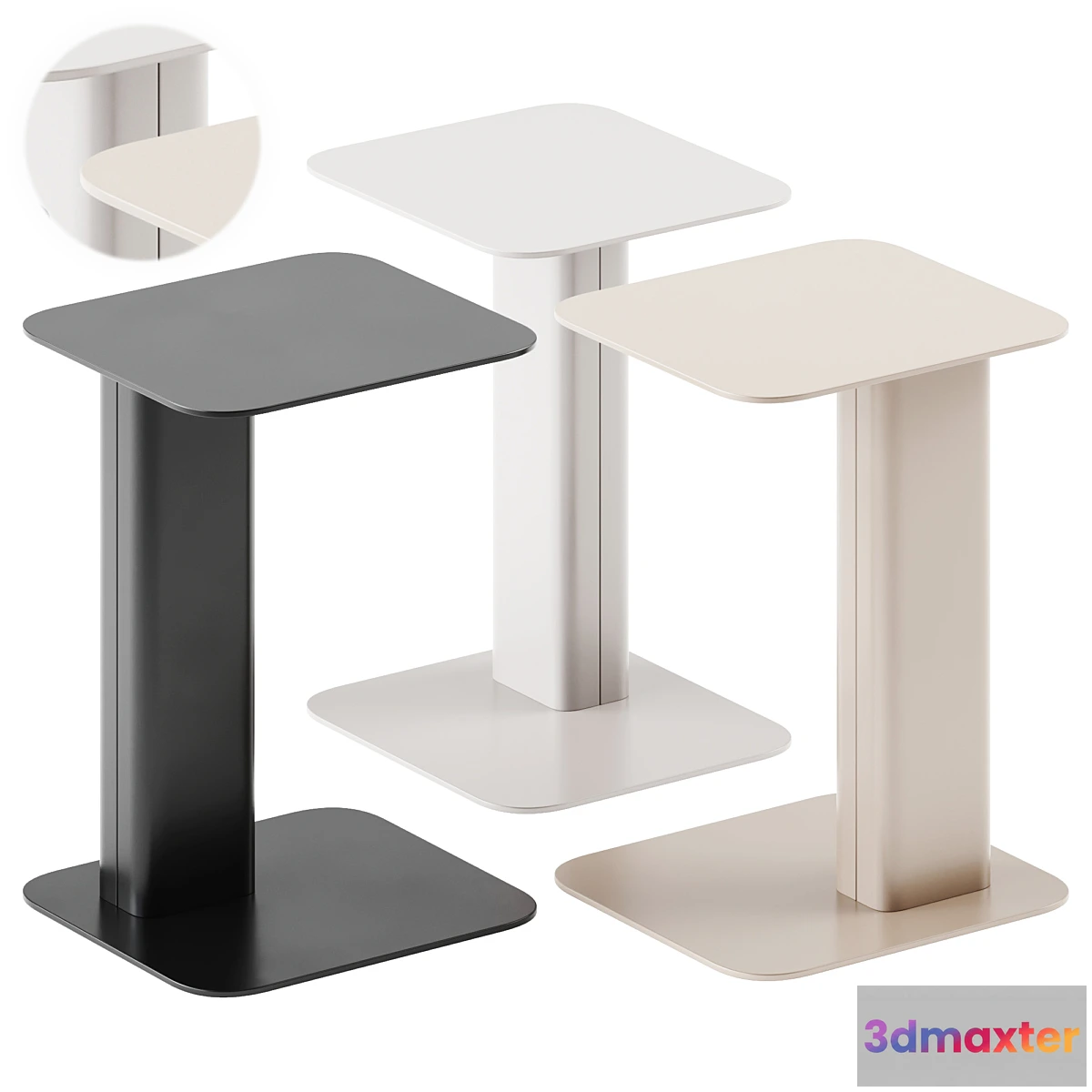 607097 - Kumo TW Side Table by IBEBI _ Side table
