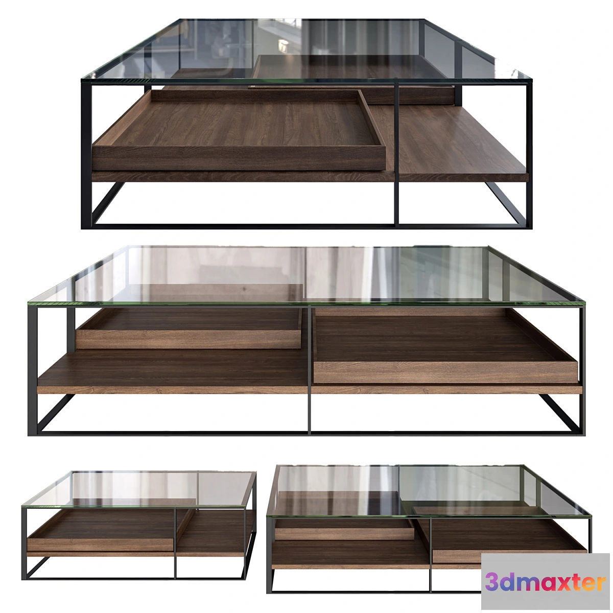 607161 - B&B Italia Maxalto small tables Lithos