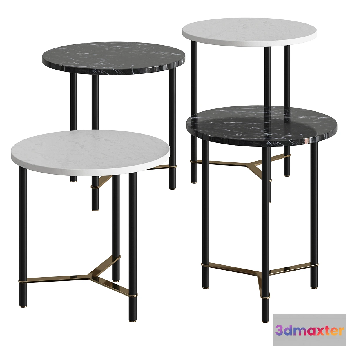 607165 - Gallotti & Radice Coockies Circle Coffee Tables