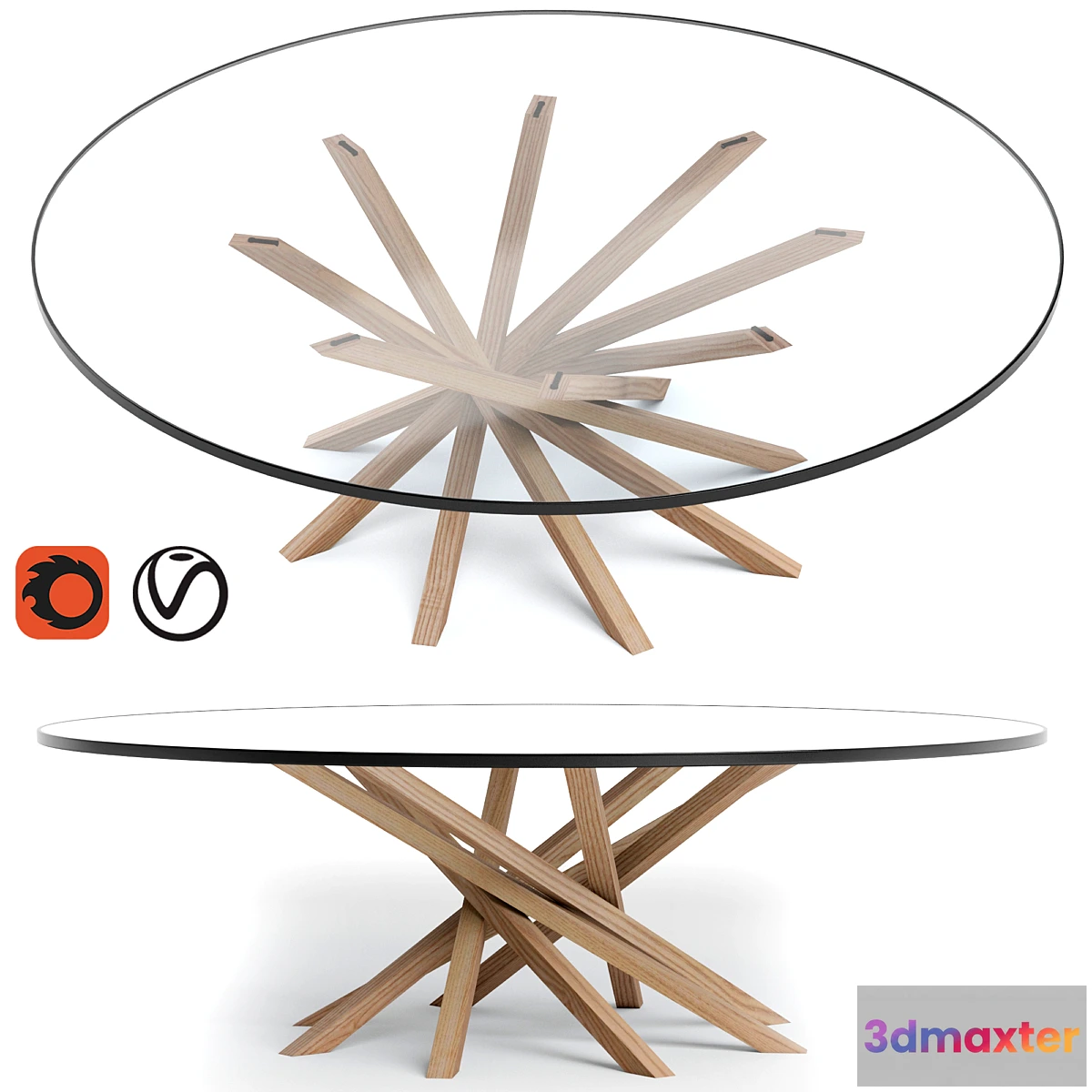 607305 - Cattelan italia atari side table