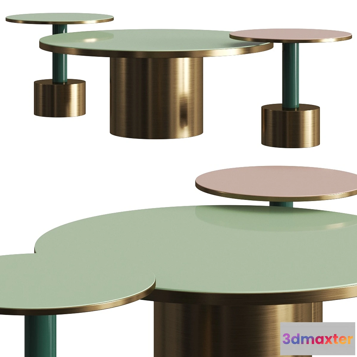 607313 - Moanne Rio Coffee & Side Tables