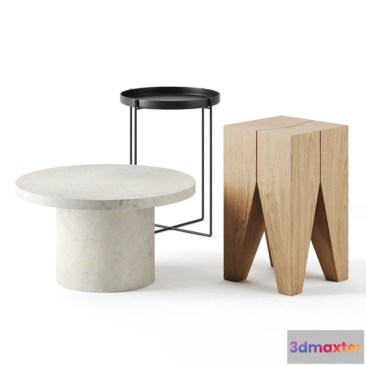 607335 - Coffee tables set 2 by E15