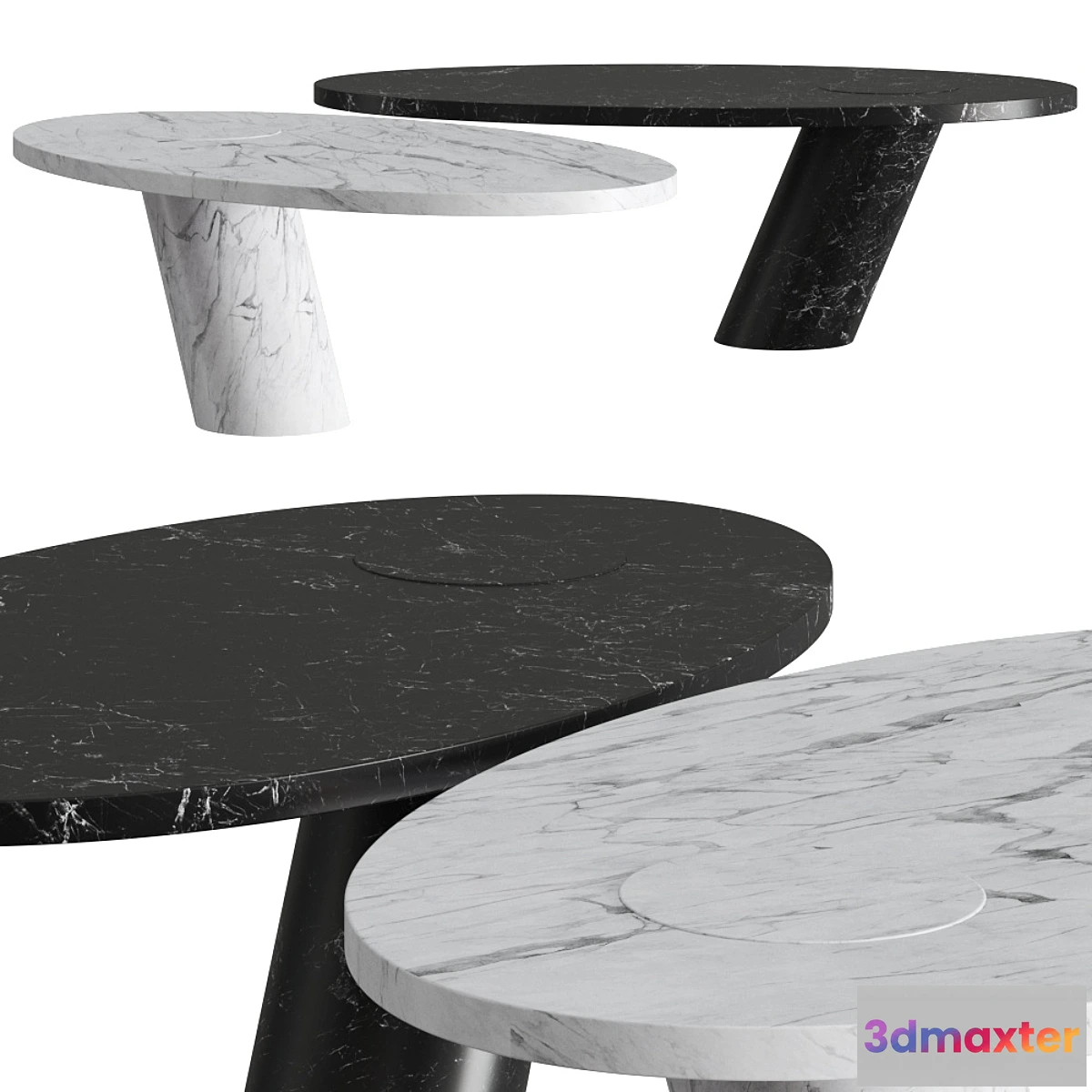 607473 - Agapecasa Eccentrico Side Tables