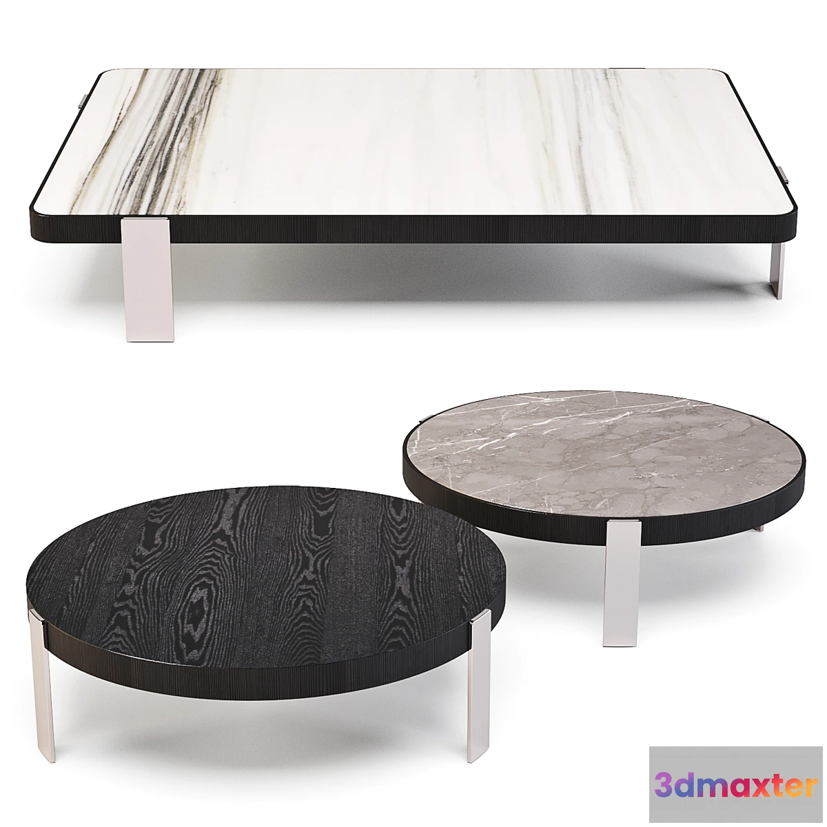 607499 - Minotti Mattia - Coffee Tables Set 01