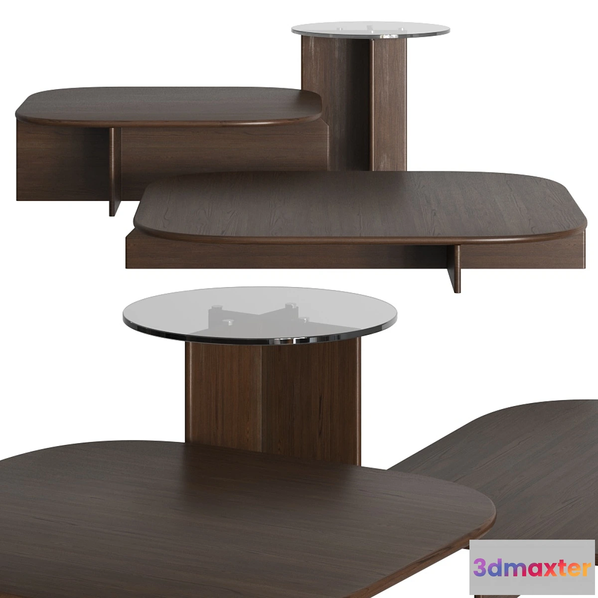 607519 - Ditre Italia Polyura Coffee Tables