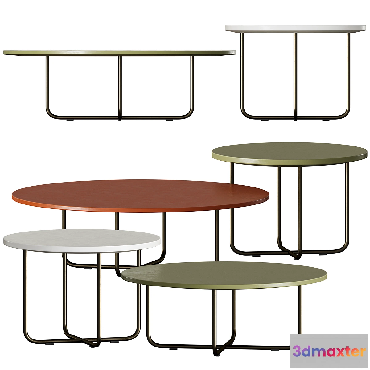 607527 - Minotti SUNRAY MEG Table