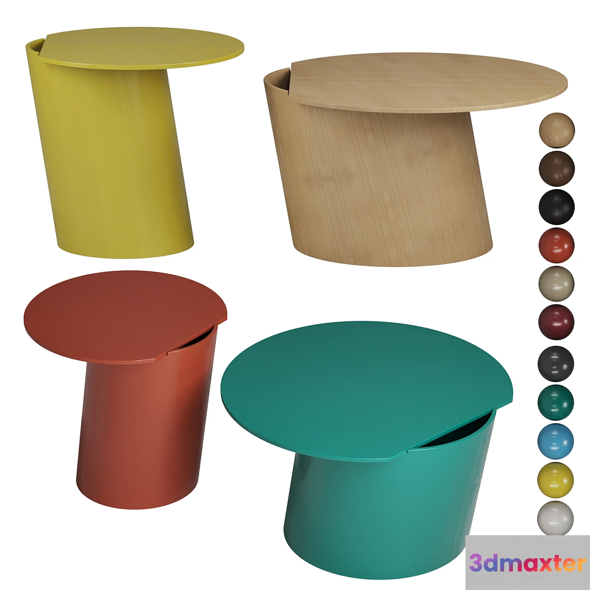 607663 - BIAS 50 & 70  Coffee table By Crassevig