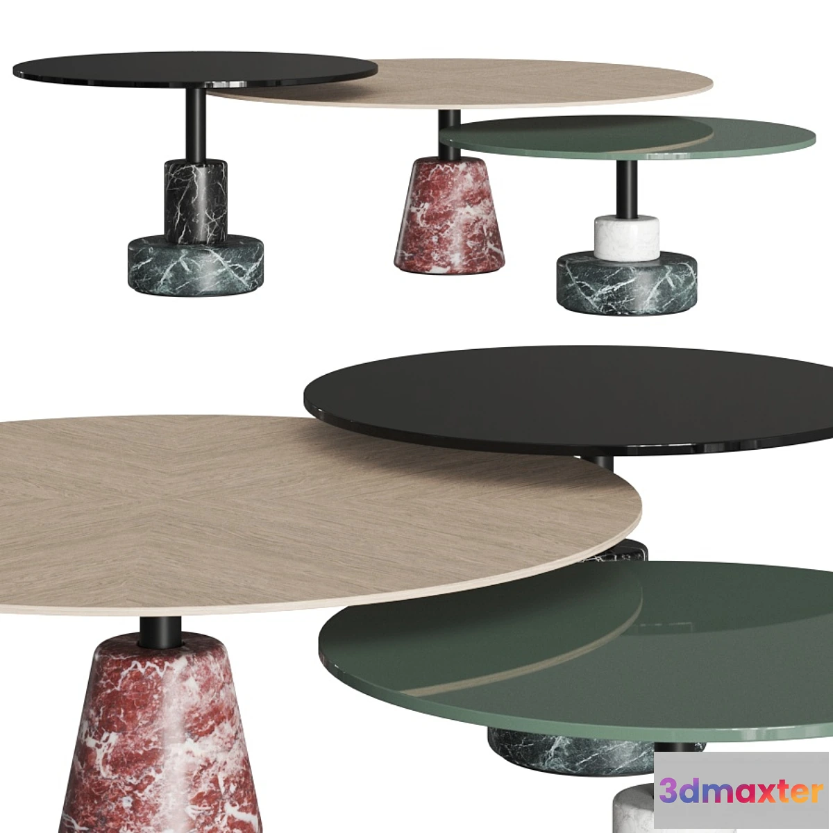 607723 - Acerbis Menhir Coffee Tables