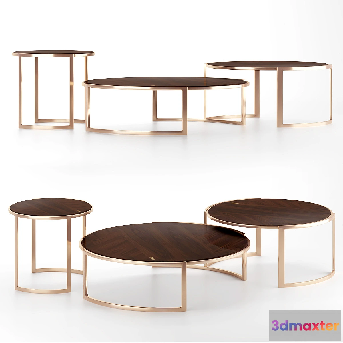 607731 - Coffee table Anya Lite Fendi Casa