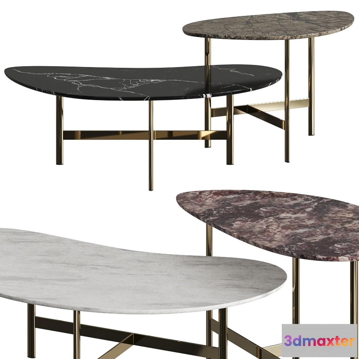 607769 - International Marmi Oman Coffee Tables